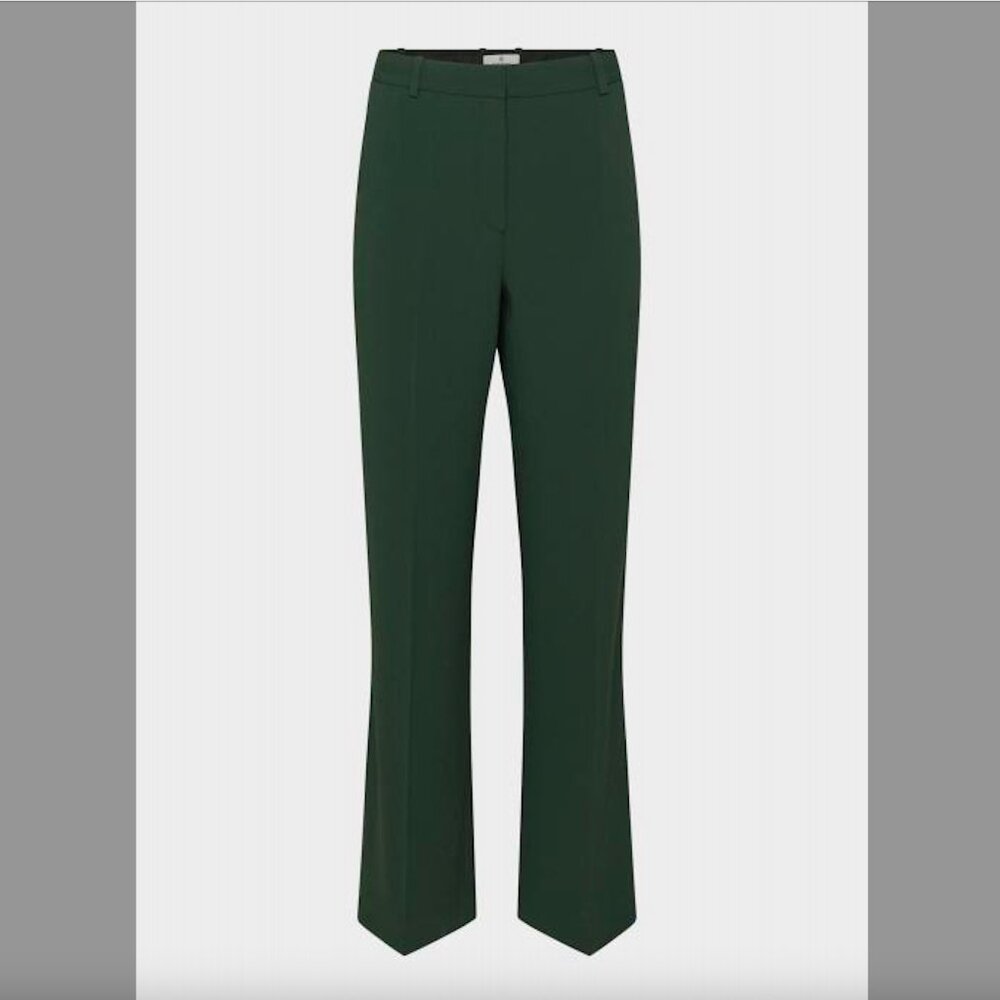 NWT ARITZIA Babaton SCARAB / Dark Green AGENCY PANT Size 12 💚💚 - Picture 3 of 7